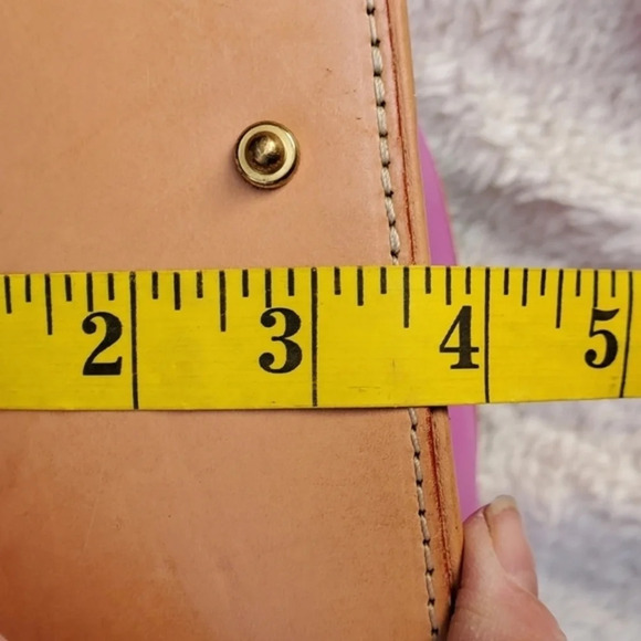 Dooney& Bourke Pink pebbled Leather shoulder bag - Picture 7 of 13